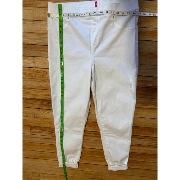 SPANX Cream Skinny Pants - Picture 12 of 14